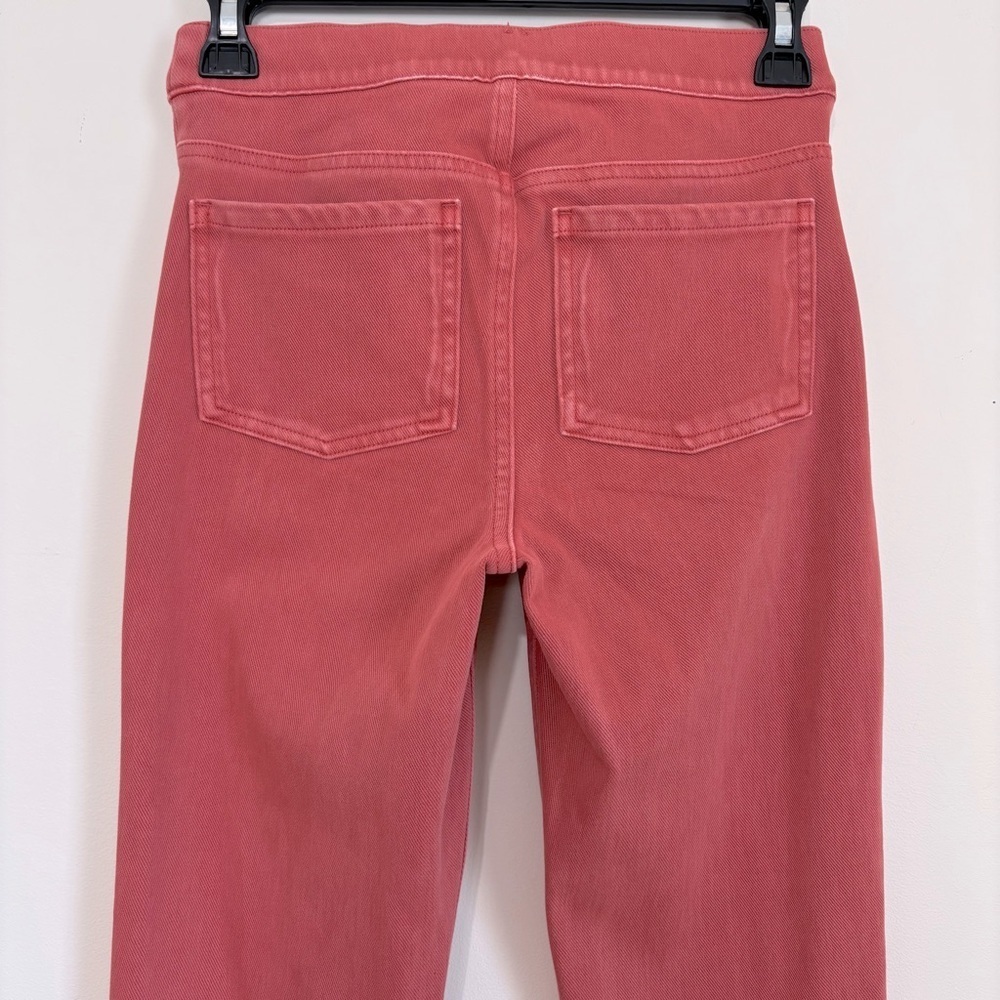 Spanx High Rise Coral Pull on ankle jeans W26 - Picture 6 of 16